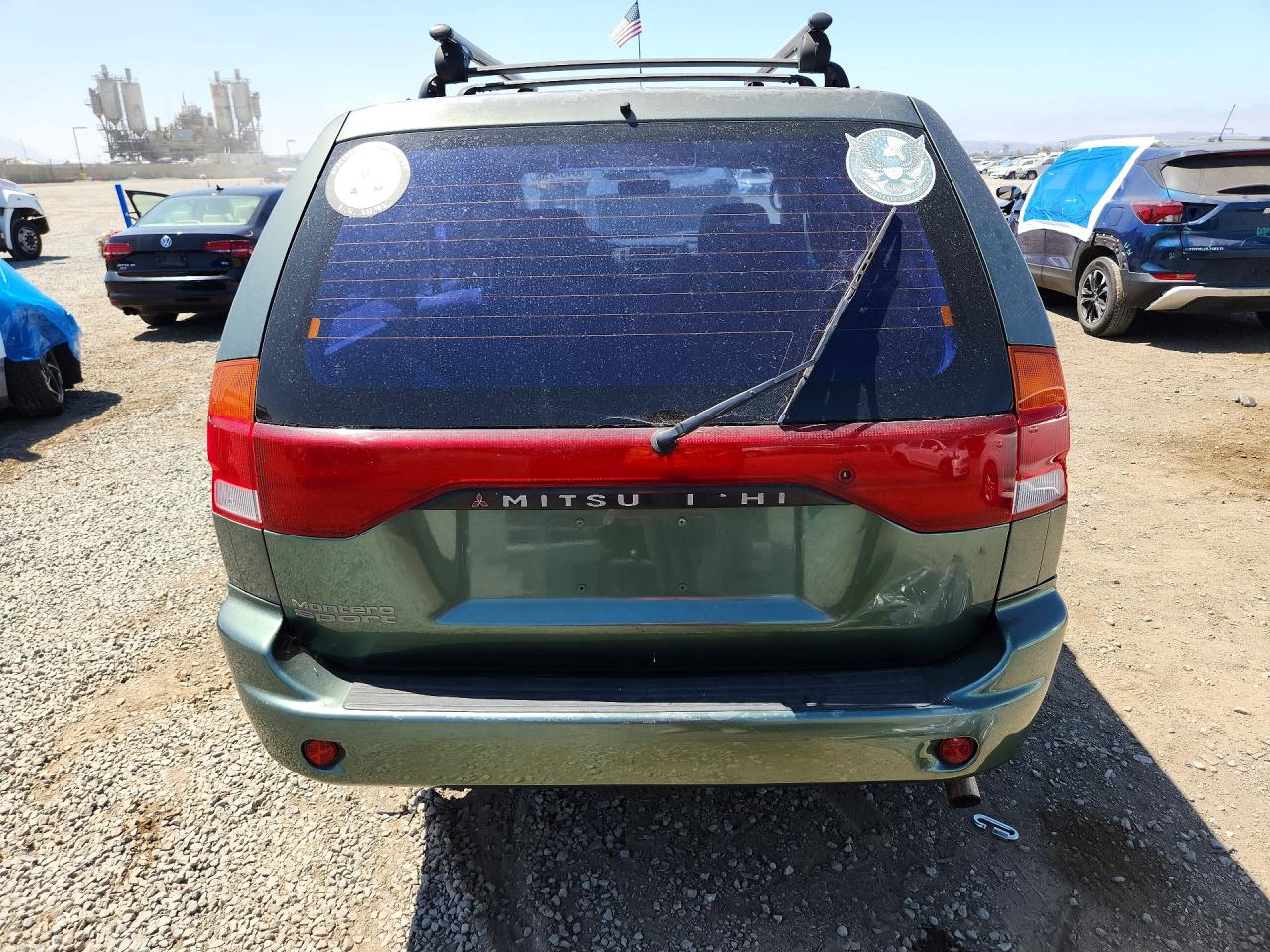 1998 Mitsubishi Montero Sport Es Green vin: JA4LS21G8WP002023