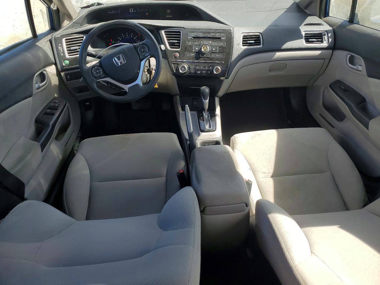 2013 Honda Civic Lx Blue vin: 19XFB2F58DE257567