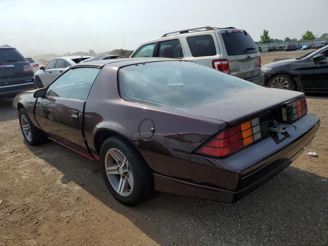 1987 Chevrolet Camaro Темно-бордовый vin: 1G1FP21F4HN107032