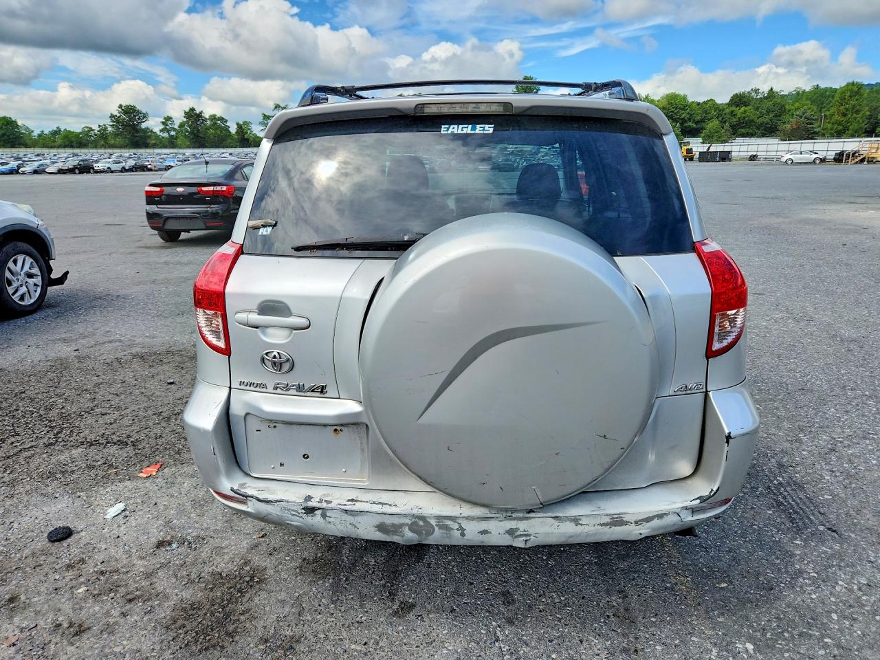 2006 Toyota Rav4 Limited Silver vin: JTMBD31V965035320