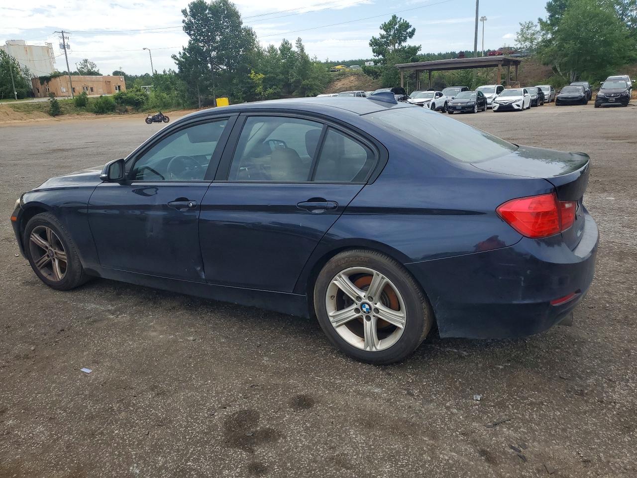 2014 Bmw 320 I Blue vin: WBA3B1G50ENS78063