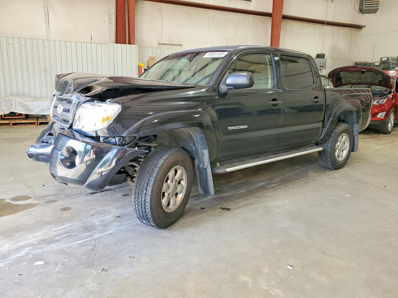 2010 Toyota Tacoma Double Cab Prerunner Black vin: 3TMJU4GNXAM095702