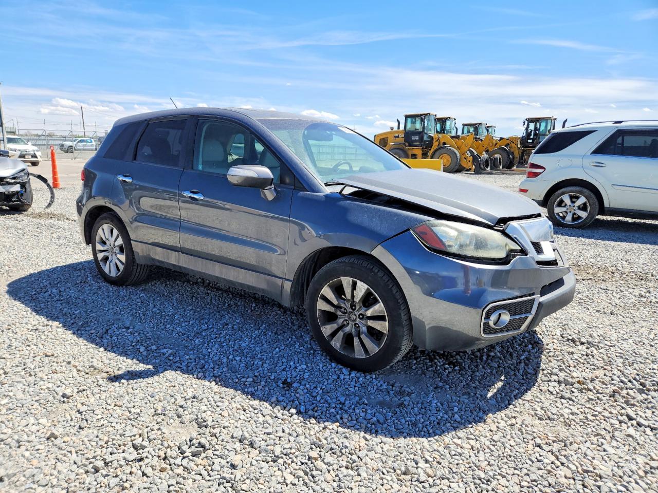 2012 Acura Rdx Серый vin: 5J8TB1H26CA000653