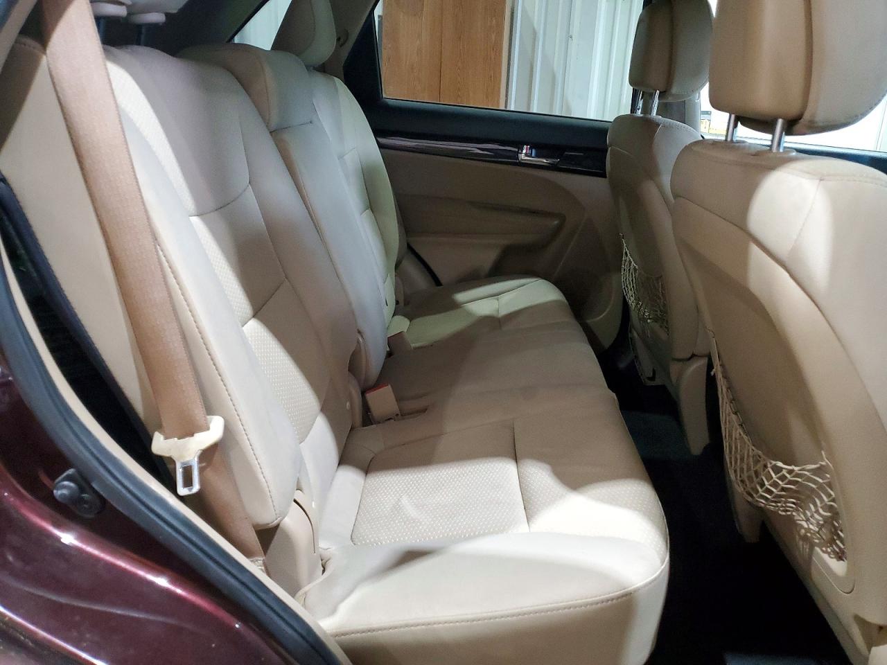 2012 Kia Sorento Lx Maroon vin: 5XYKT3A62CG294634