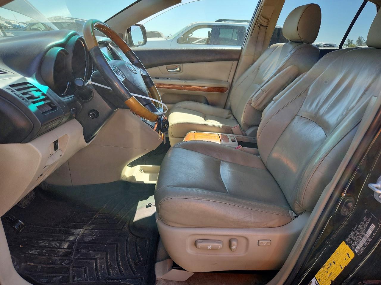 2008 Lexus Rx 400h Black vin: JTJHW31U882856227