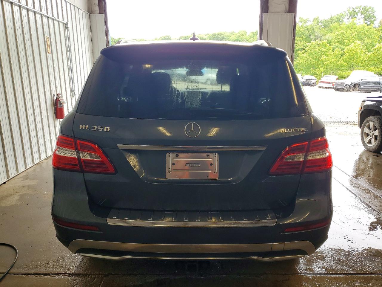 2014 Mercedes-benz Ml 350 Bluetec Blue vin: 4JGDA2EB1EA333423