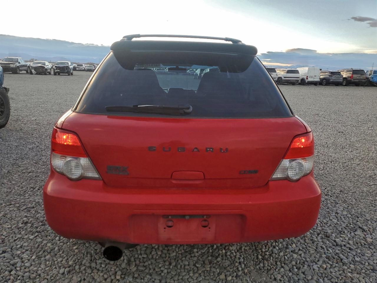 2004 Subaru Impreza Wrx Red vin: JF1GG29614H800364