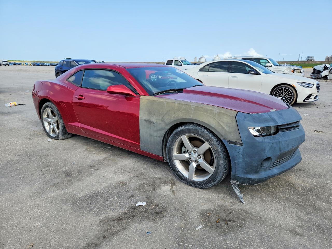 2015 Chevrolet Camaro Lt Red vin: 2G1FD1E30F9260820