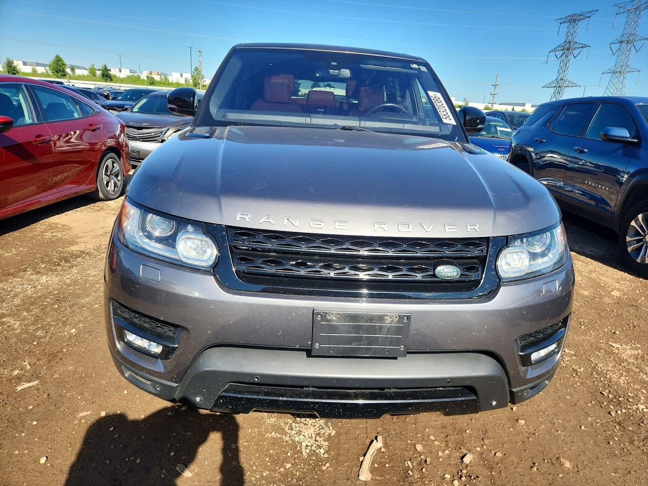 2015 Land Rover Range Rover Sport Sc Gray vin: SALWR2TFXFA619762