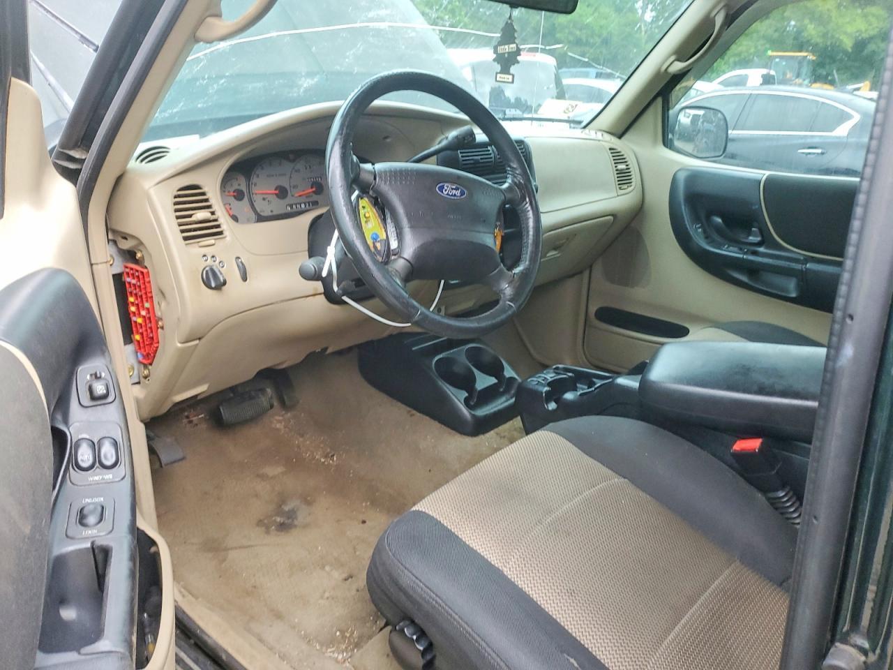 2003 Ford Ranger Super Cab Green vin: 1FTZR45E73PB19099