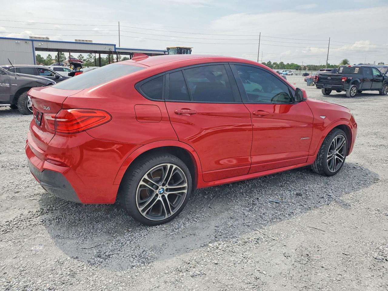 2015 Bmw X4 Xdrive28i Red vin: 5UXXW3C56F0F89474