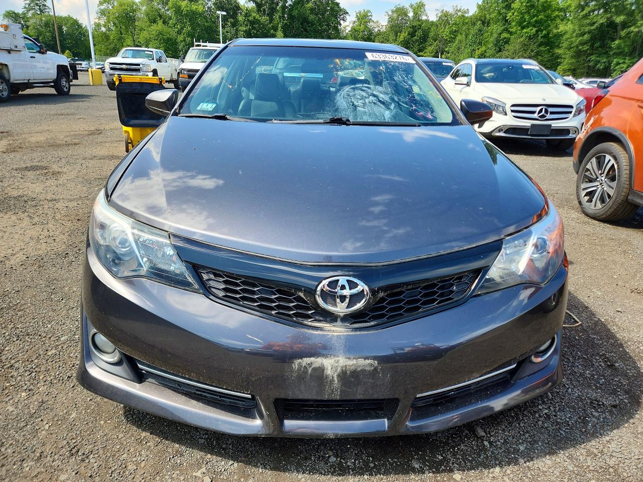 2014 Toyota Camry Le Gray vin: 4T4BF1FK4ER338279
