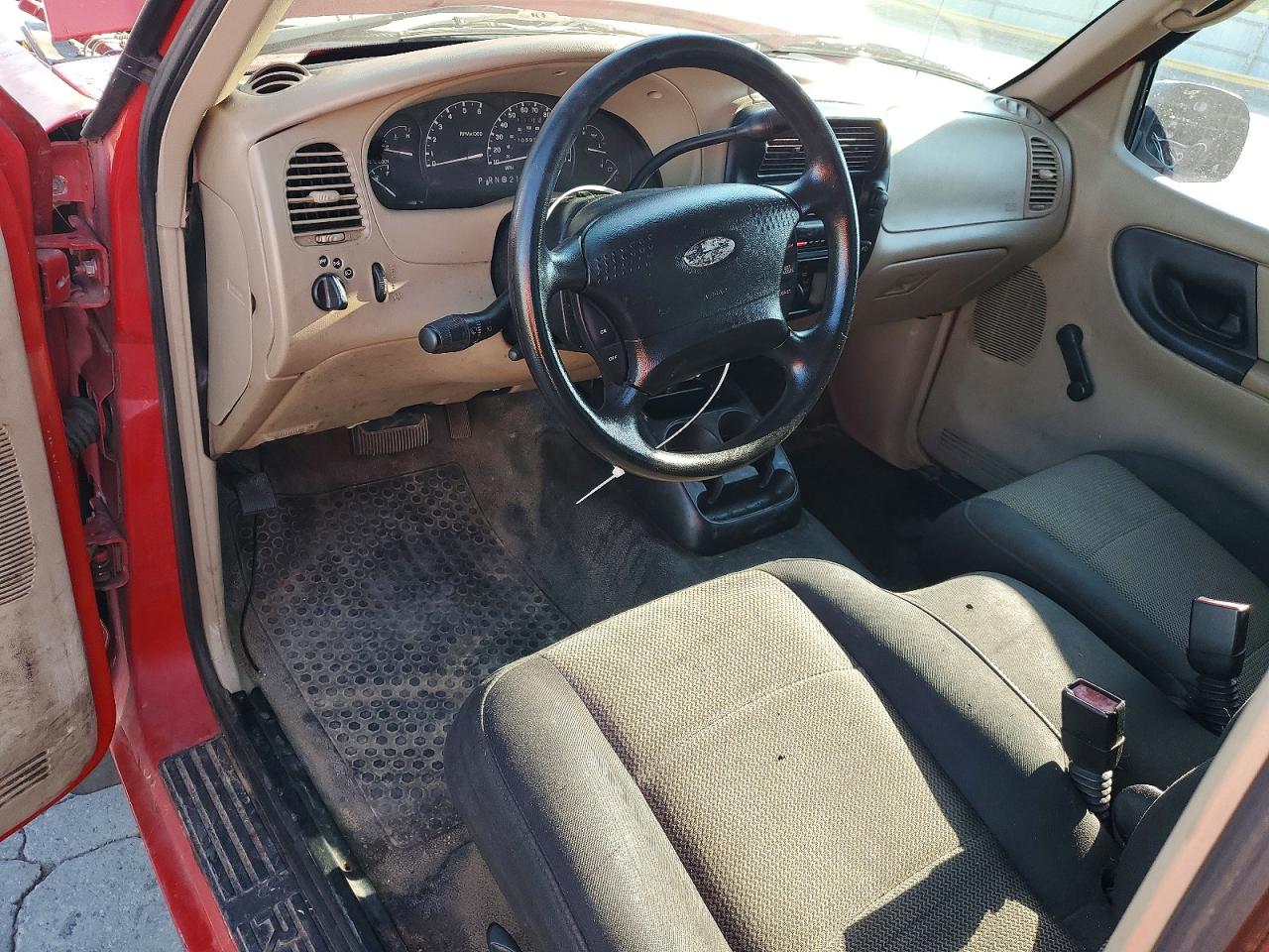 2003 Ford Ranger Red vin: 1FTYR10U53PB53048