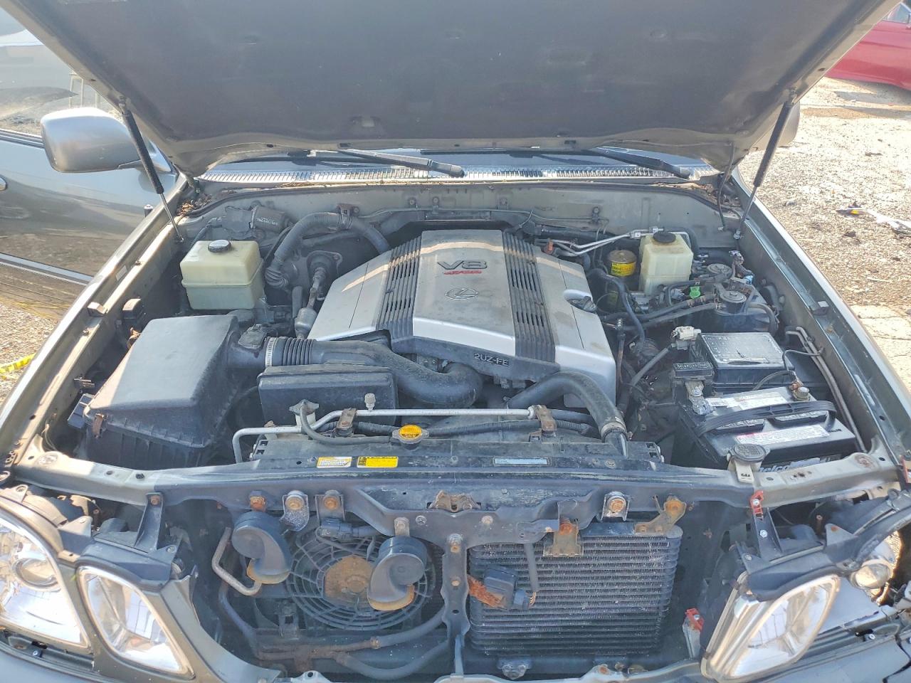 2000 Lexus Lx 470 Gray vin: JT6HT00W2Y0095808