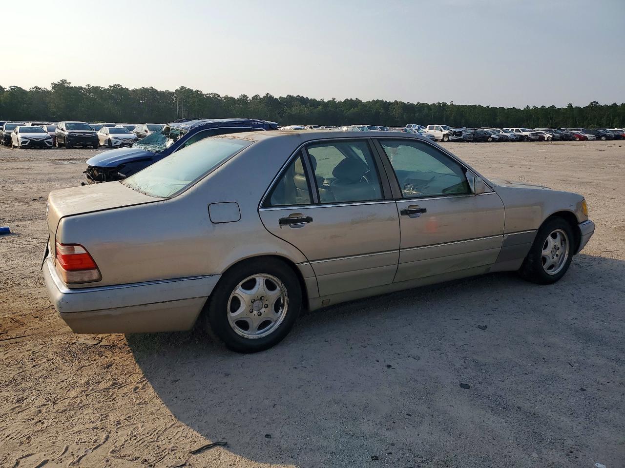 1997 Mercedes-benz S 320w Silver vin: WDBGA32G6VA370943