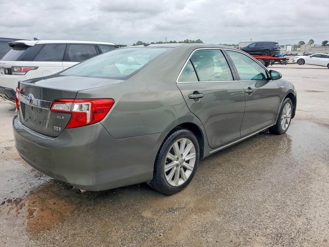 2014 Toyota Camry Hybrid Xle Gray vin: 4T1BD1FK3EU131043