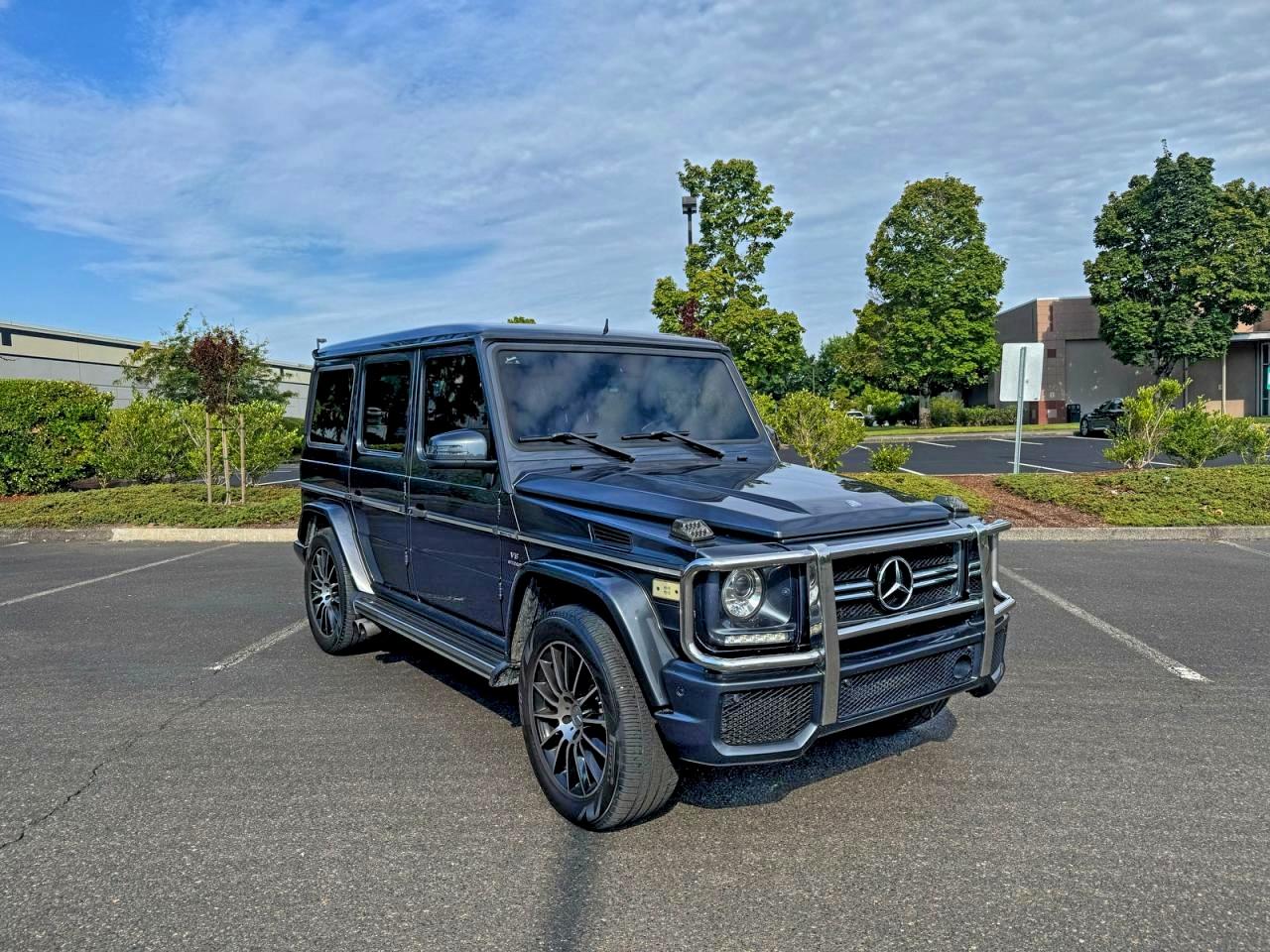 2013 Mercedes-benz G 63 Amg Gray vin: WDCYC7DF7DX203931