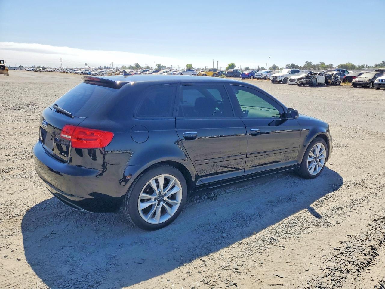 2012 Audi A3 Premium Black vin: WAUBJAFM7CA005357
