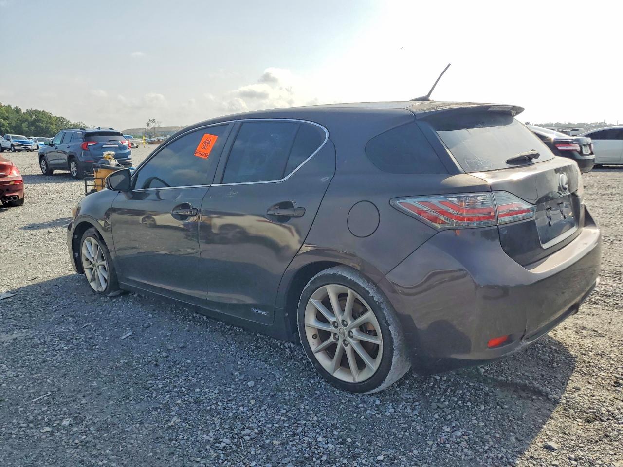 2012 Lexus Ct 200 Gray vin: JTHKD5BH0C2061613