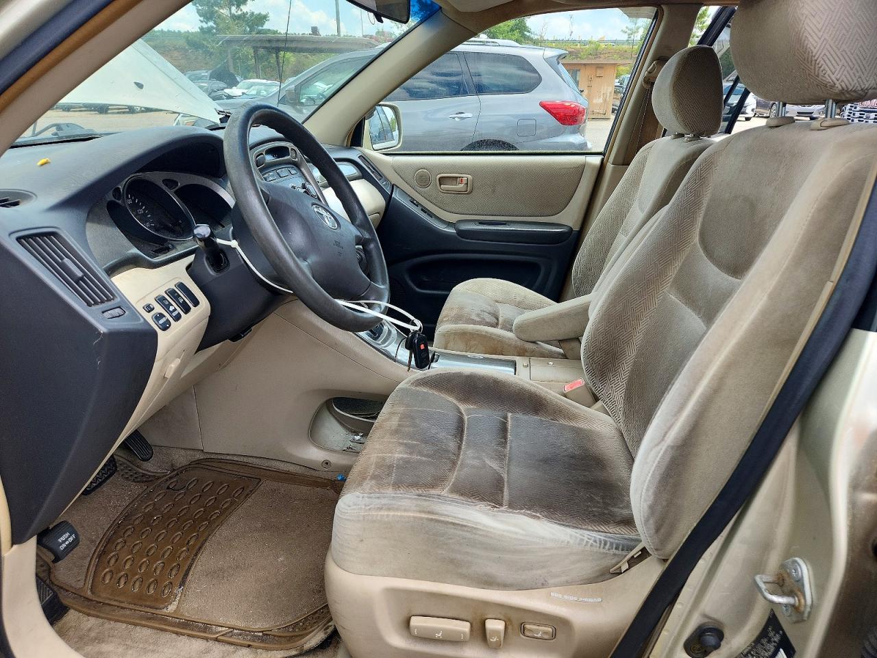 2003 Toyota Highlander Limited Beige vin: JTEHF21A030155099