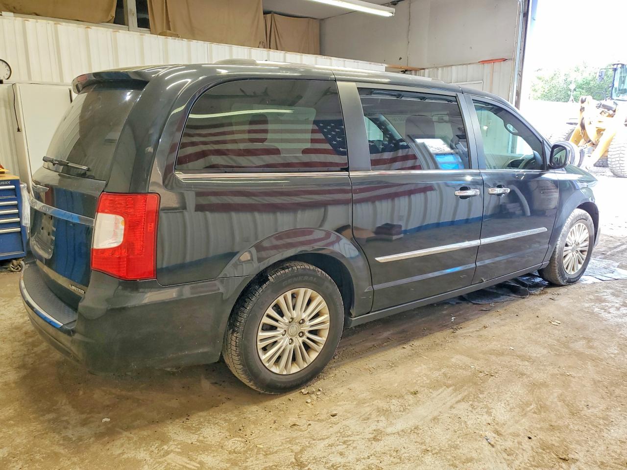 2012 Chrysler Town & Country Limited Black vin: 2C4RC1GG1CR135179