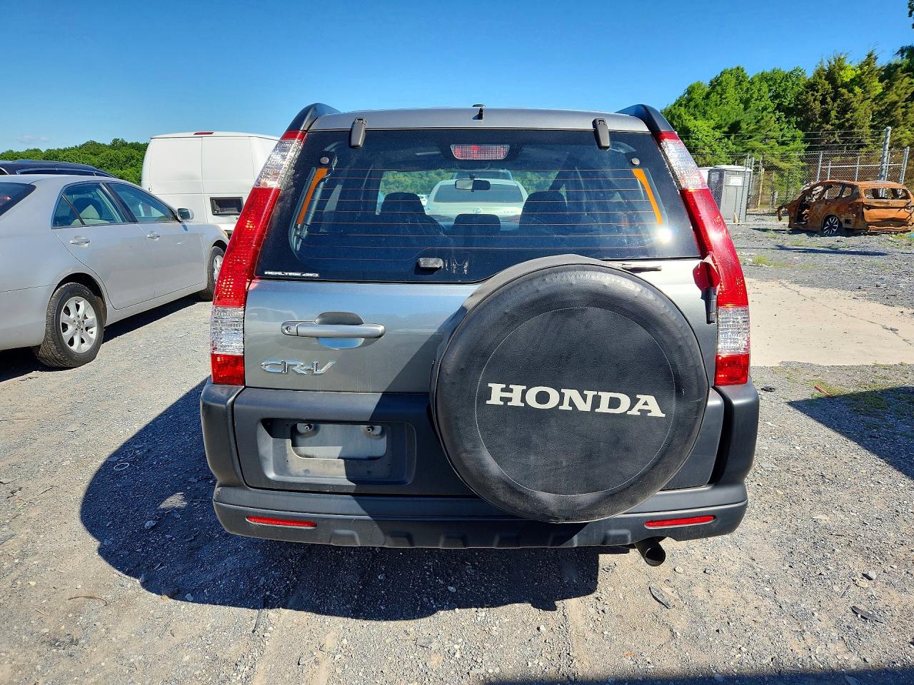 2006 Honda Cr-v Ex Серый vin: JHLRD78896C052543