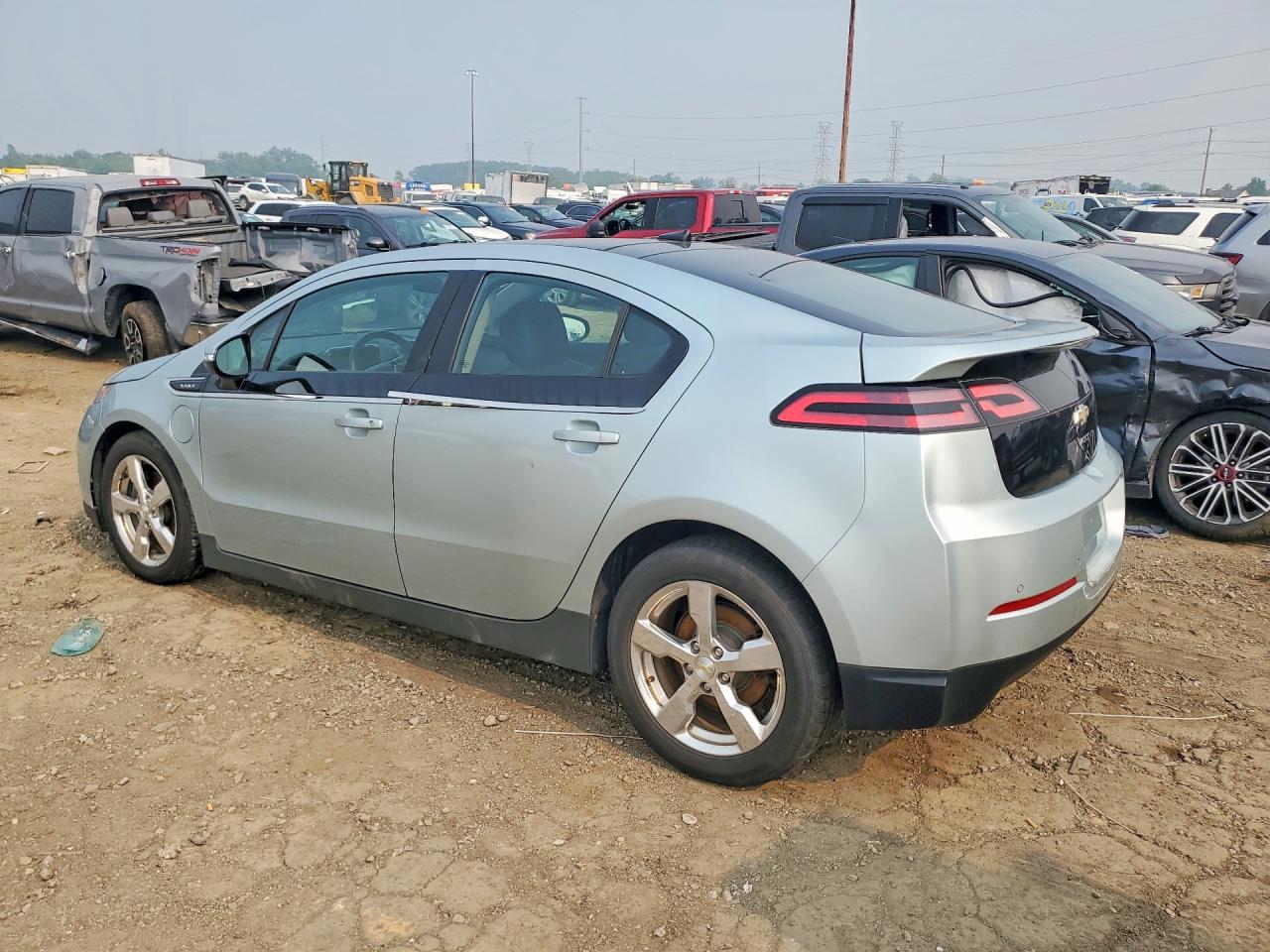 2011 Chevrolet Volt Silver vin: 1G1RD6E4XBU101576