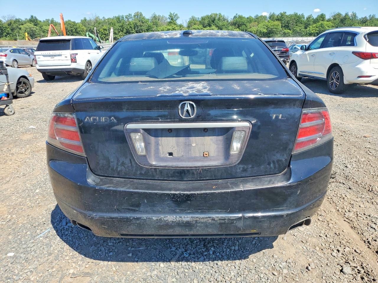 2008 Acura Tl Black vin: 19UUA66298A037081