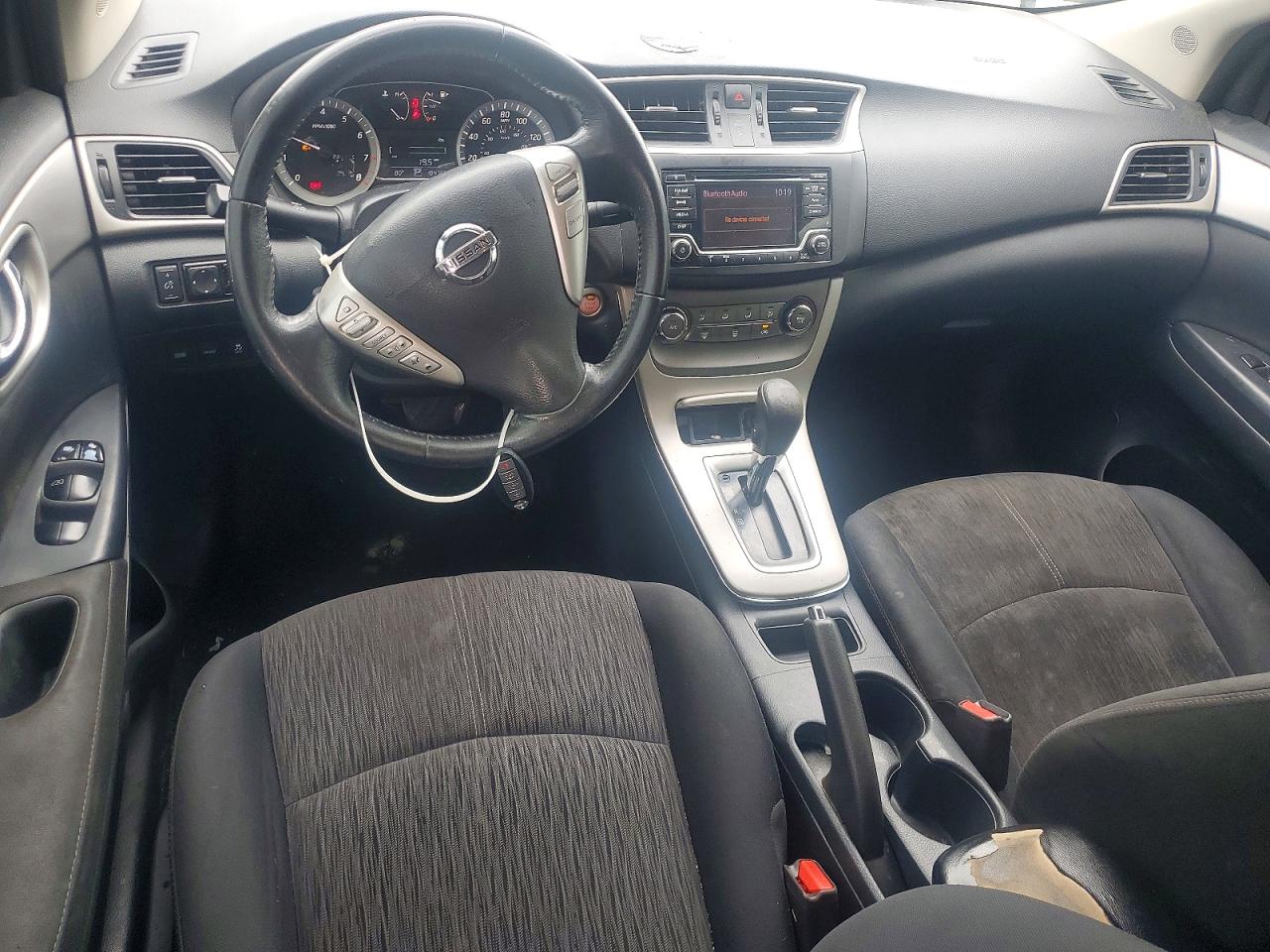 2015 Nissan Sentra Sv Черный vin: 3N1AB7AP1FY265627