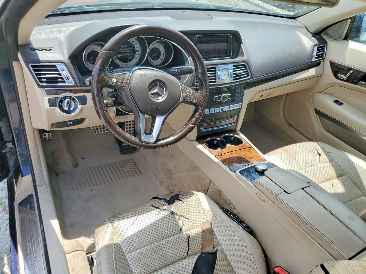 2014 Mercedes-benz E 350 Синий vin: WDDKJ5KB4EF273521