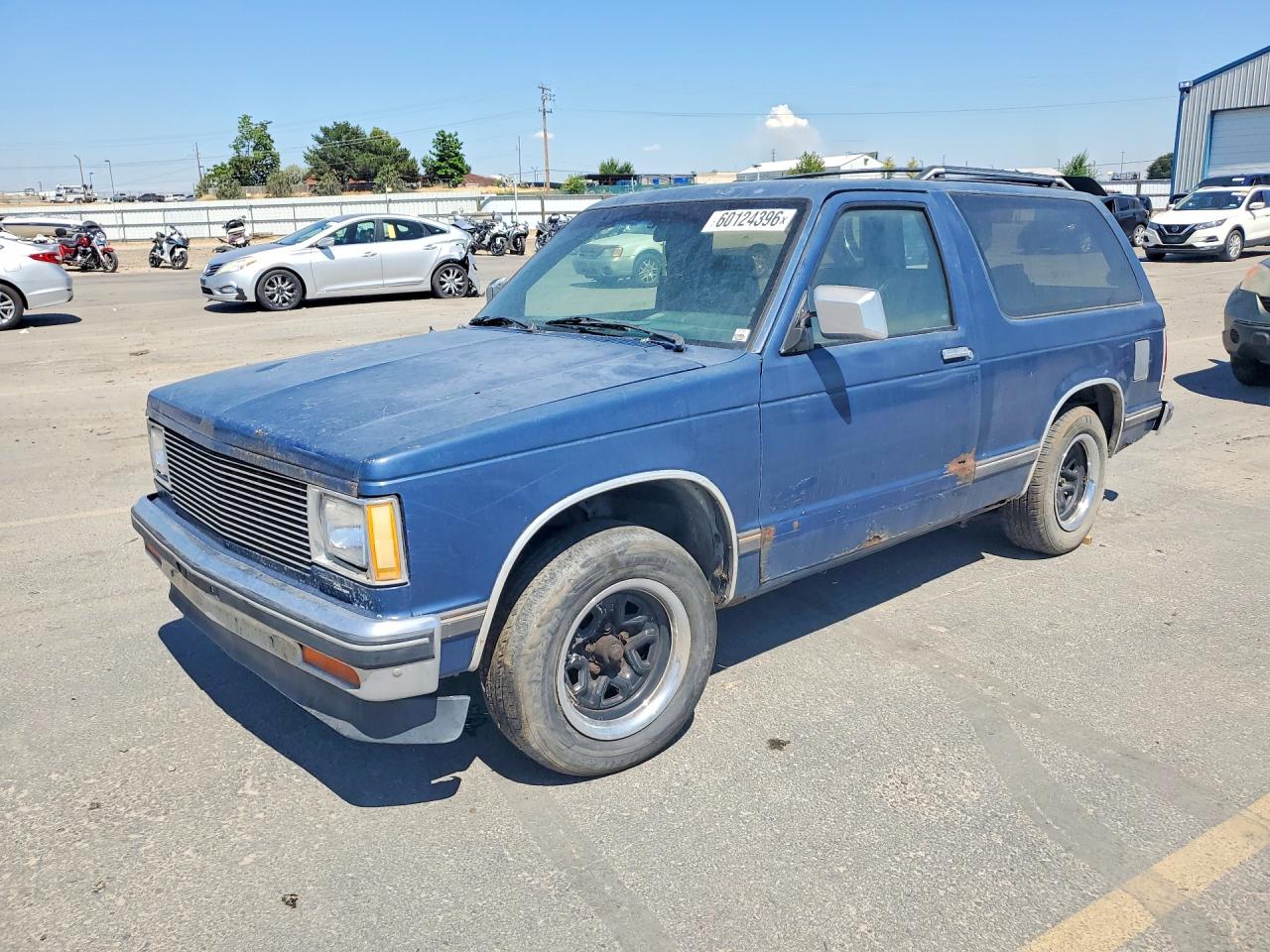 1987 Chevrolet Blazer S10 Синий vin: 1GNCS18R3H0112133