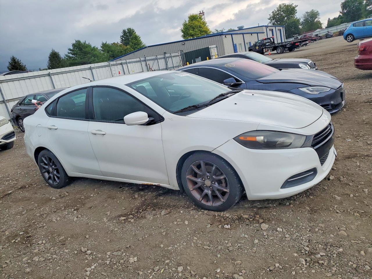 2016 Dodge Dart Se Белый vin: 1C3CDFAA5GD577514