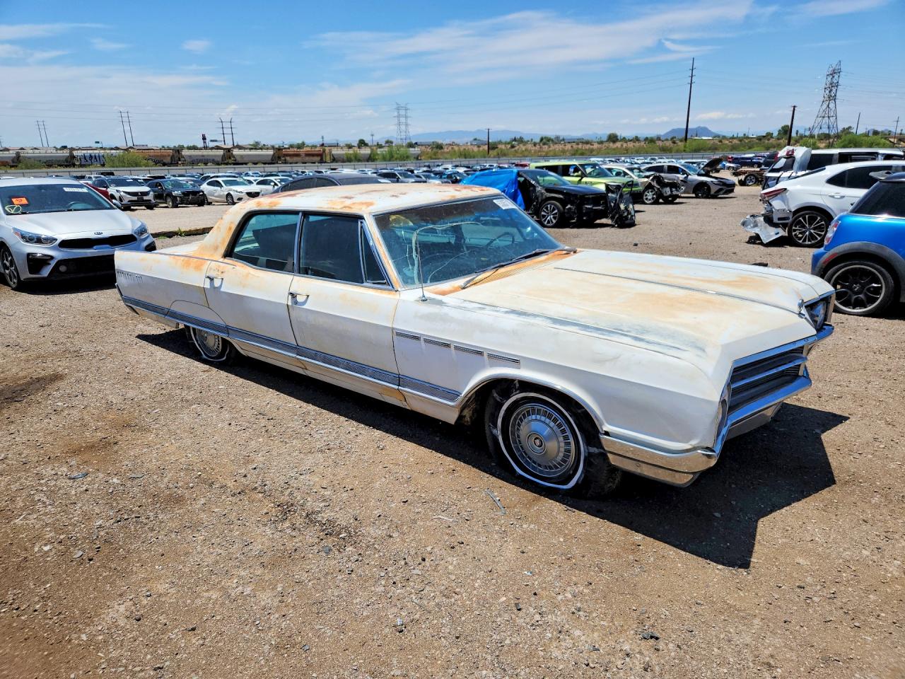 1965 Buick Electra 225 White vin: 482695H247885
