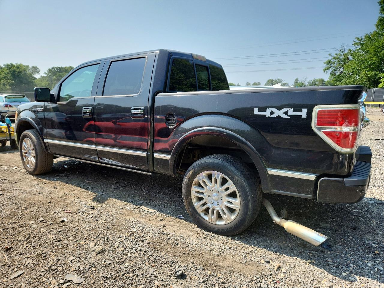 2012 Ford F150 Supercrew Black vin: 1FTFW1EF7CFA02647