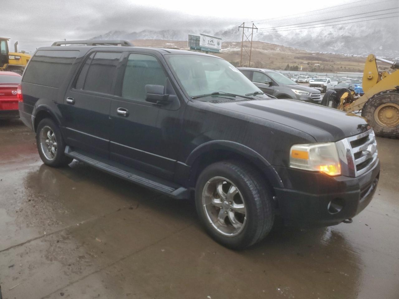 2009 Ford Expedition El Xlt Black vin: 1FMFK16589LA08237