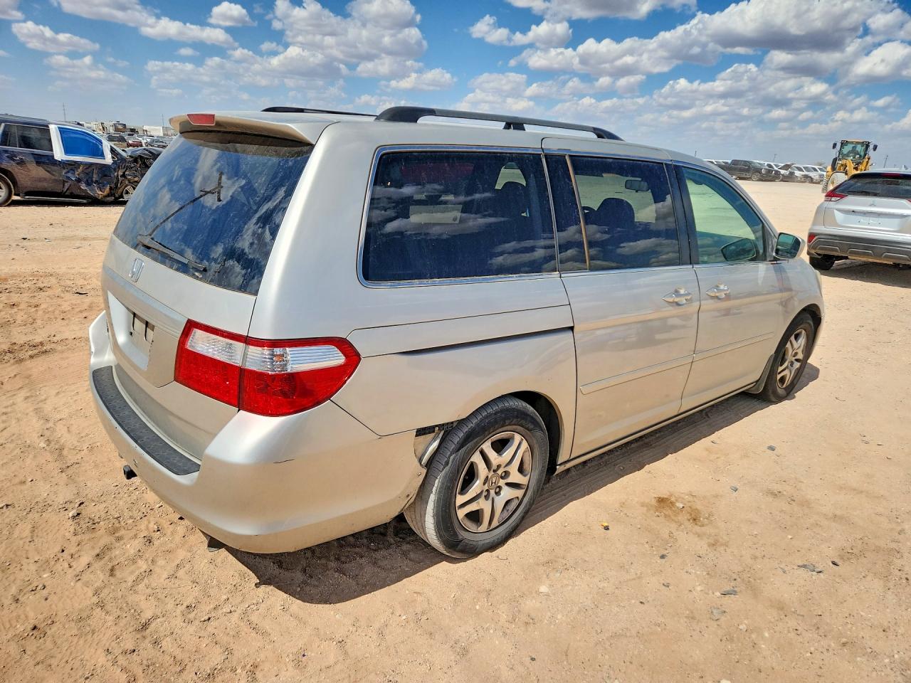 2006 Honda Odyssey Exl Silver vin: 5FNRL38636B406776