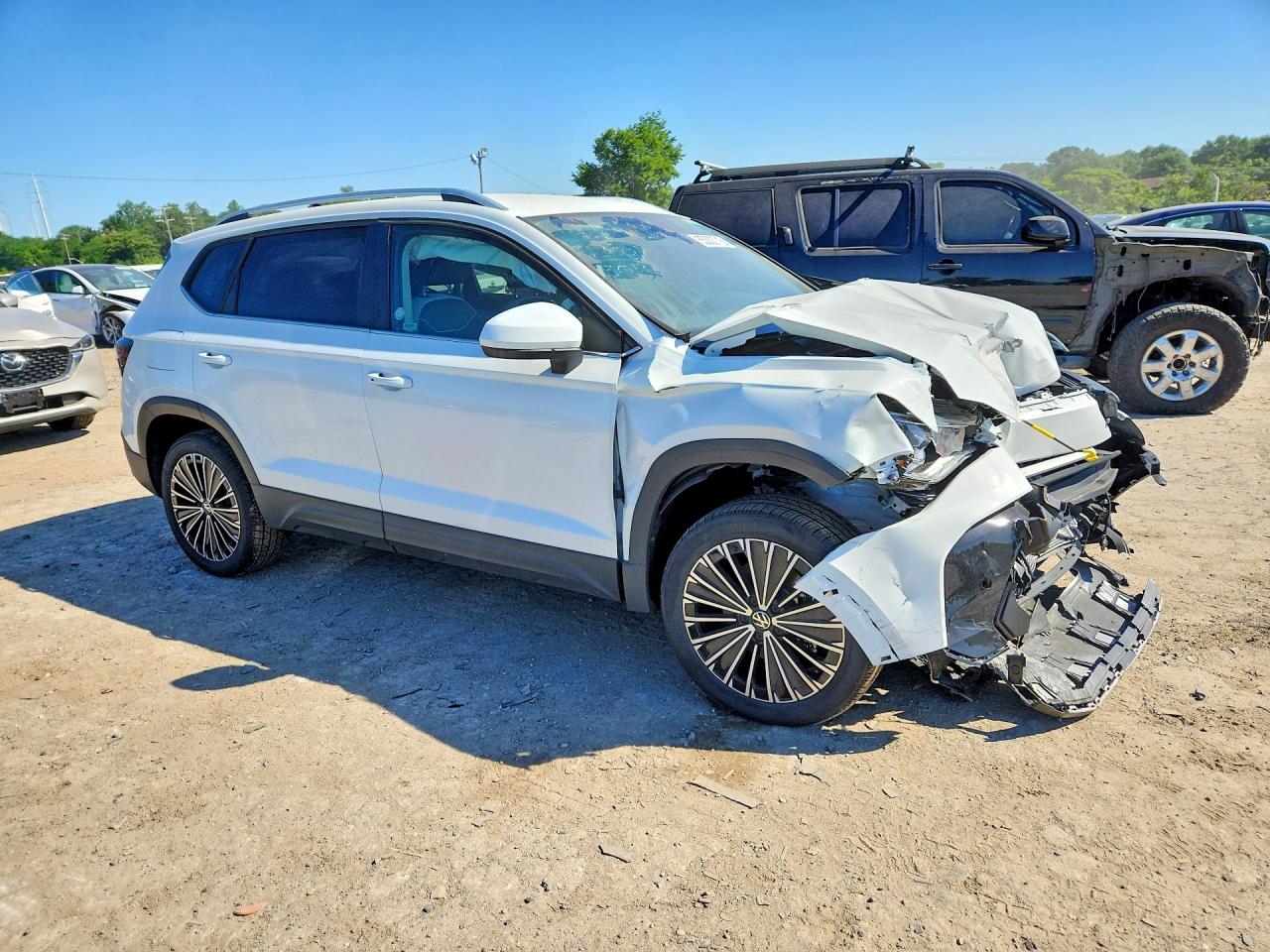 2026 Volkswagen Taos Se White vin: 3VVSC7B29TM041463