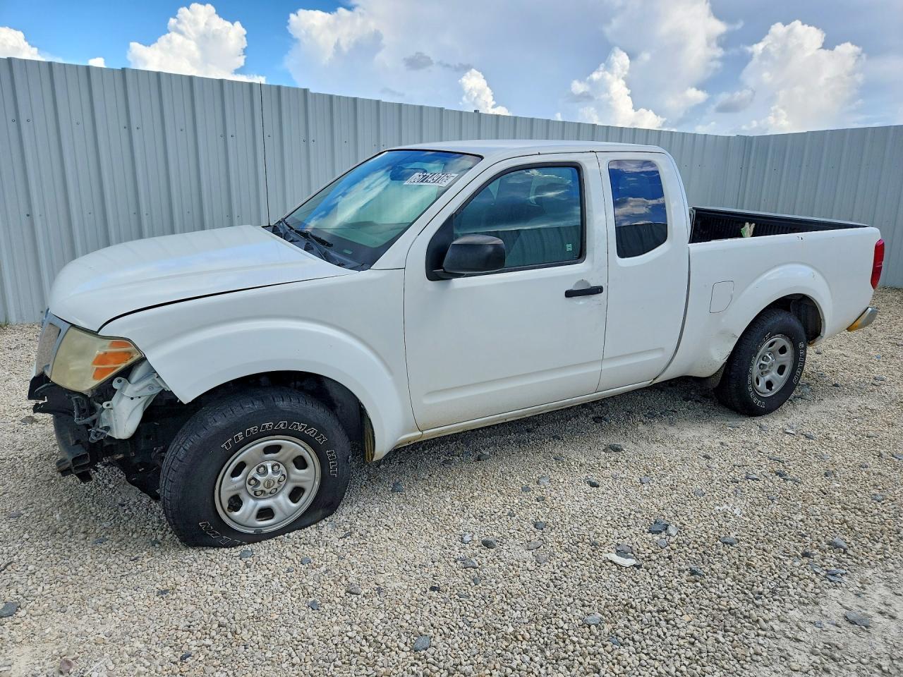 2015 Nissan Frontier S White vin: 1N6BD0CT8FN735479