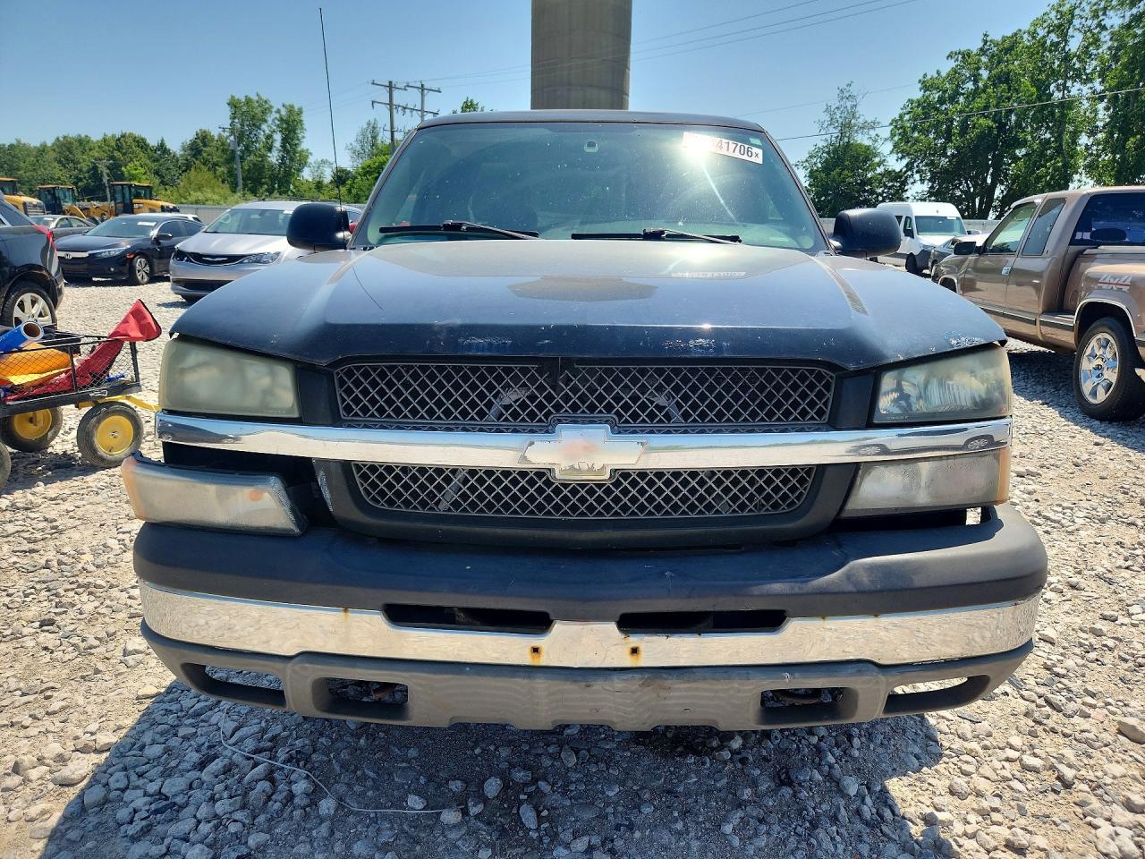 2004 Chevrolet Silverado K1500 Black vin: 1GCEK19T14E135449