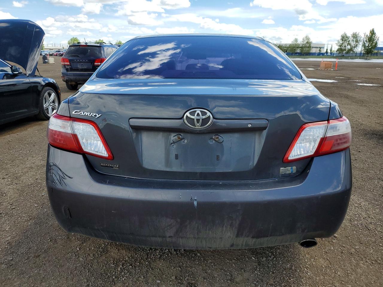 2007 Toyota Camry Hybrid Серый vin: 4T1BB46K57U003848