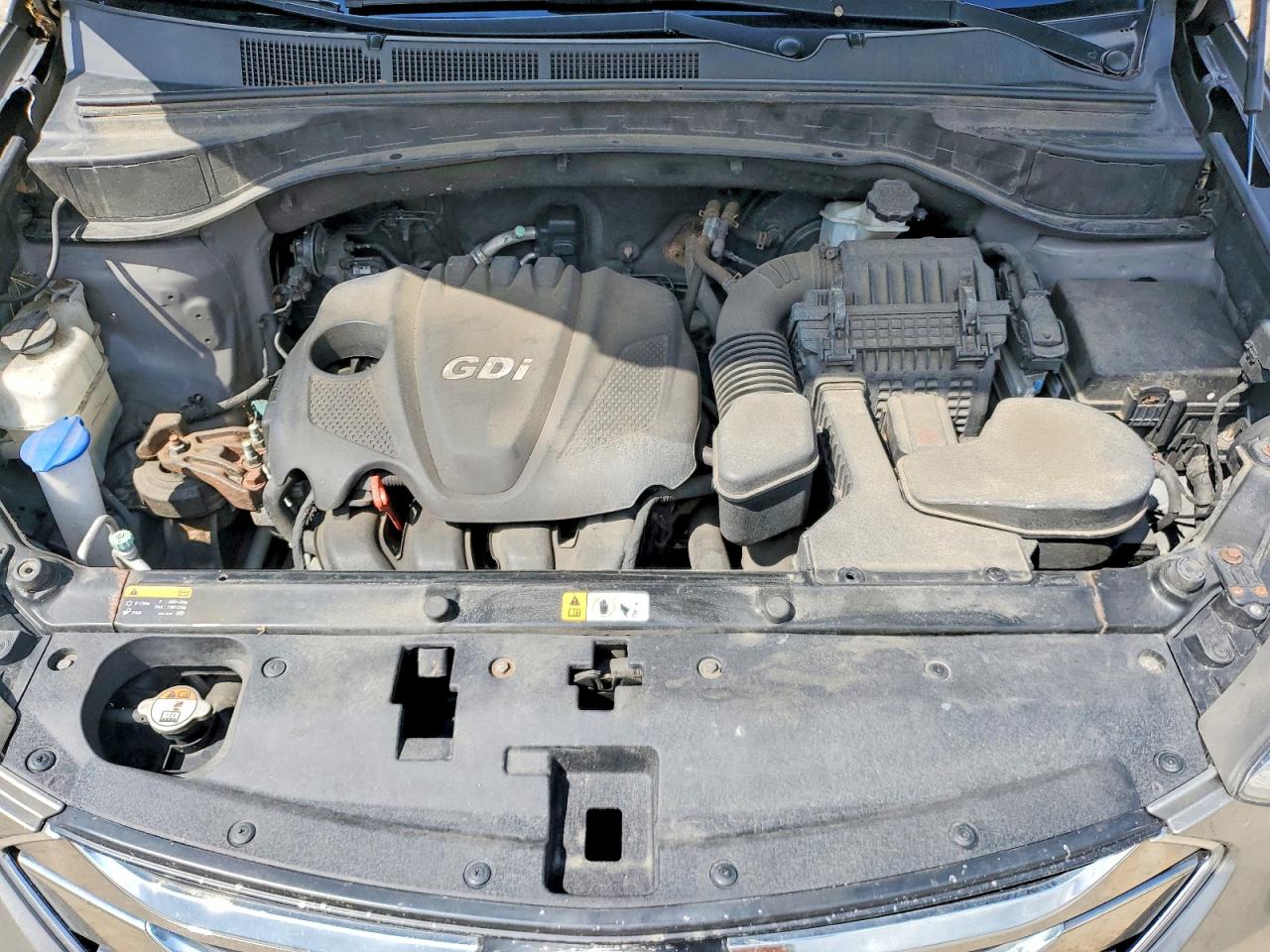 2013 Hyundai Santa Fe Sport 2.4l Gray vin: 5XYZUDLB1DG014652