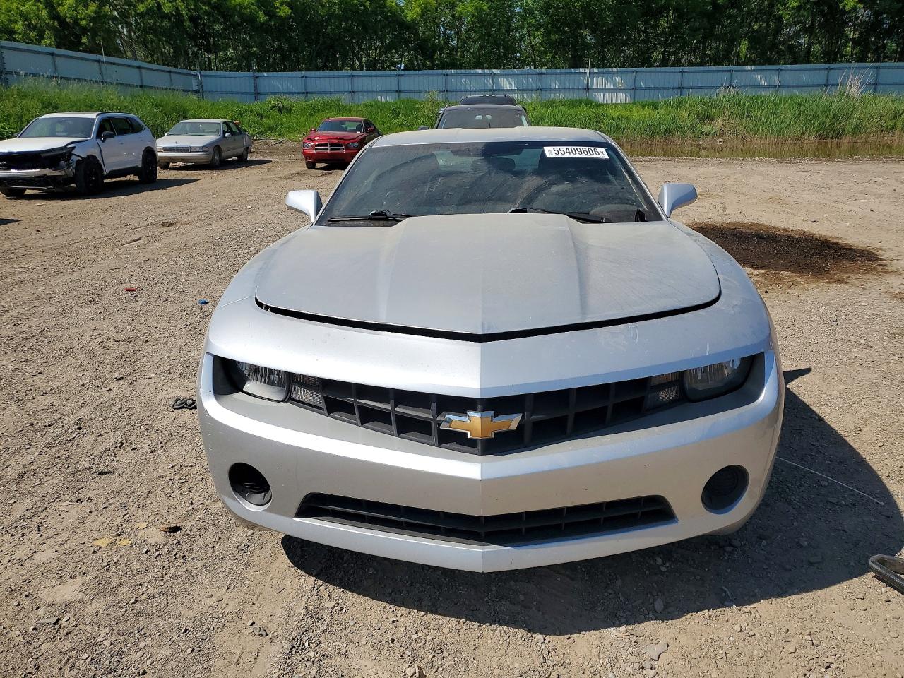 2011 Chevrolet Camaro Ls Silver vin: 2G1FA1ED0B9164679