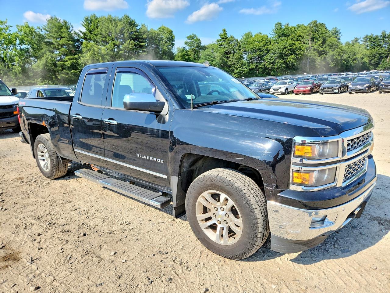 2014 Chevrolet Silverado K1500 Ltz Black vin: 1GCVKSEJ5EZ215969