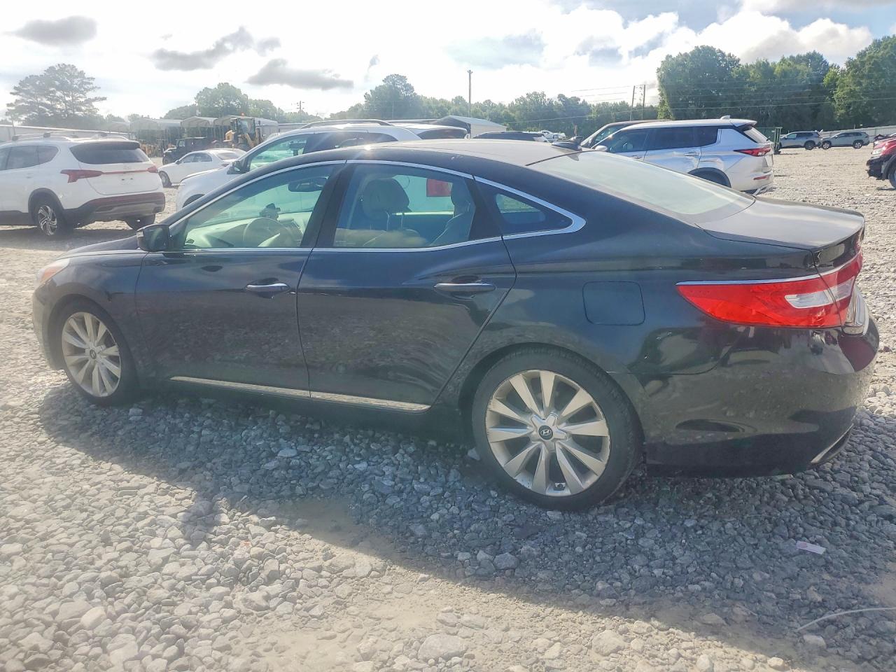 2013 Hyundai Azera Base Black vin: KMHFH4JGXDA308598