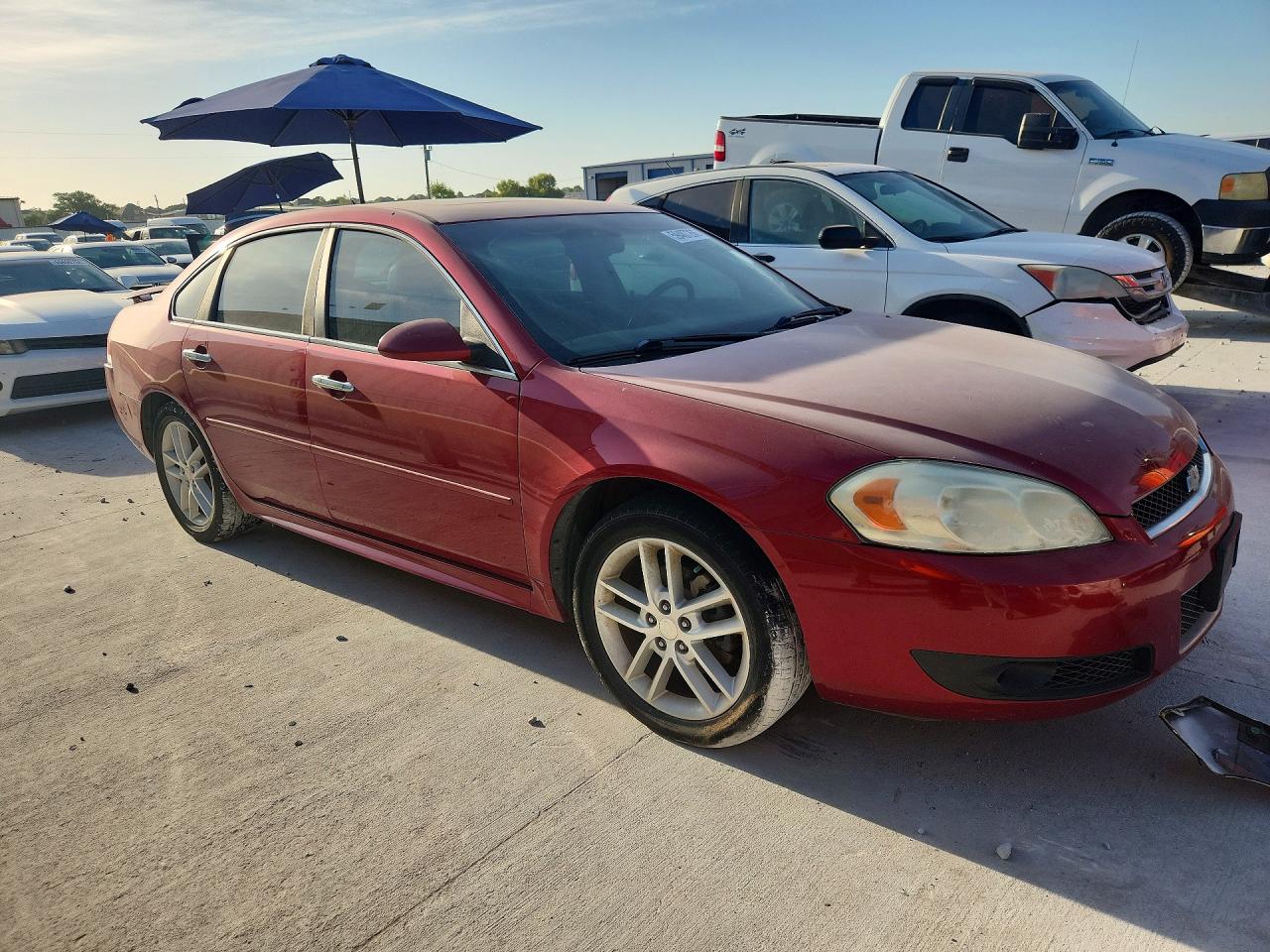 2013 Chevrolet Impala Ltz Crimson vin: 2G1WC5E38D1227490