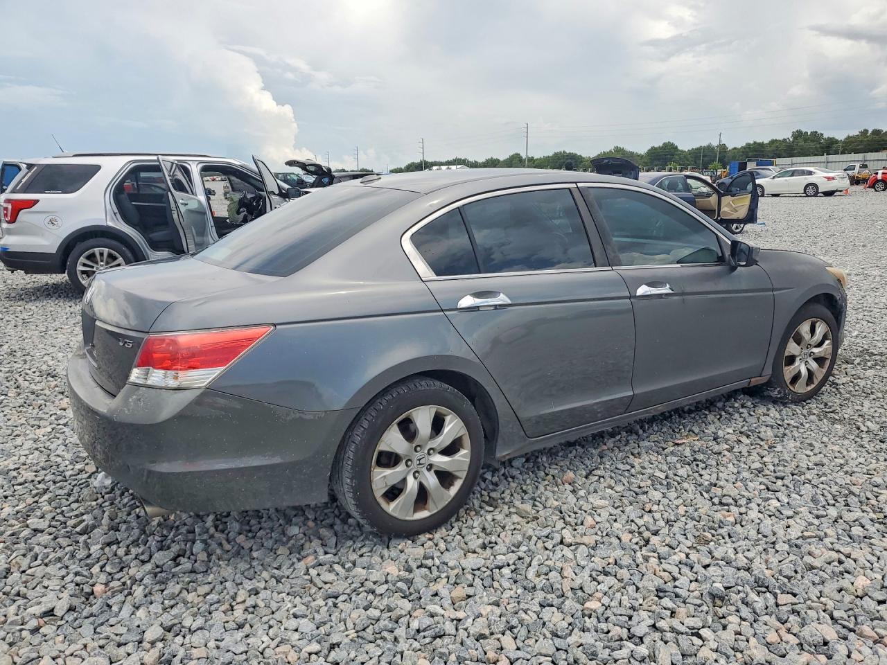 2010 Honda Accord Exl Gray vin: 1HGCP3F85AA010396