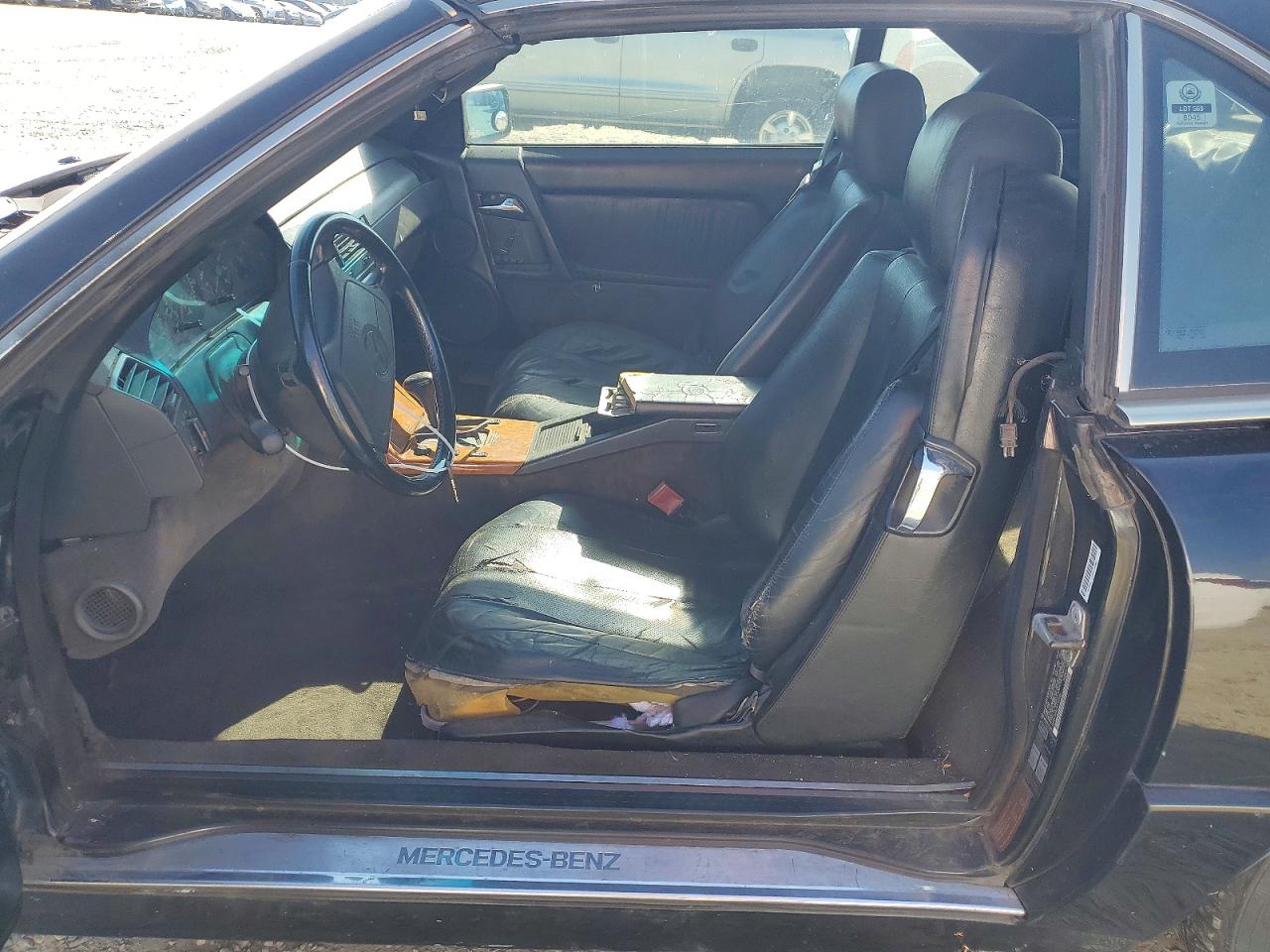 1994 Mercedes-benz Sl 320 Black vin: WDBFA63E9RF102682