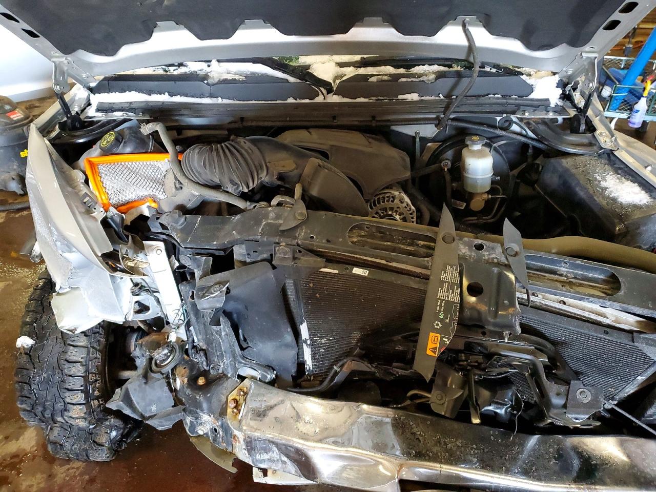 2013 Chevrolet Silverado K1500 Lt Silver vin: 1GCRKSE70DZ412441