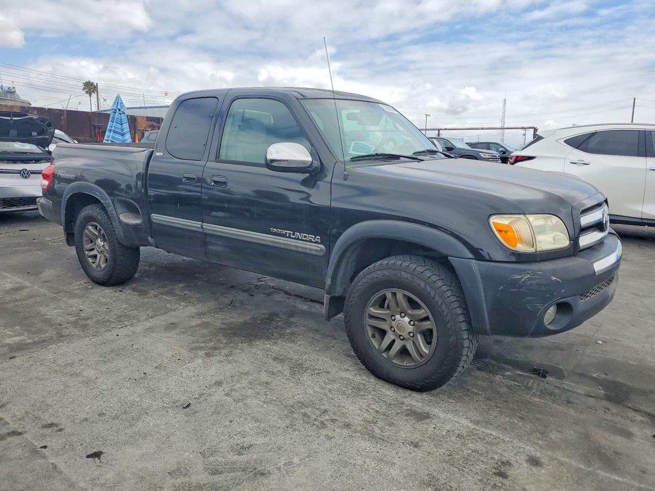 2006 Toyota Tundra Access Cab Sr5 Black vin: 5TBRT34136S475904