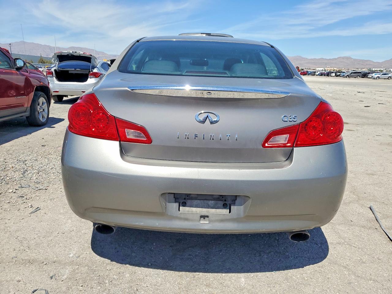 2007 Infiniti G35 Base Серый vin: JNKBV61E37M706386